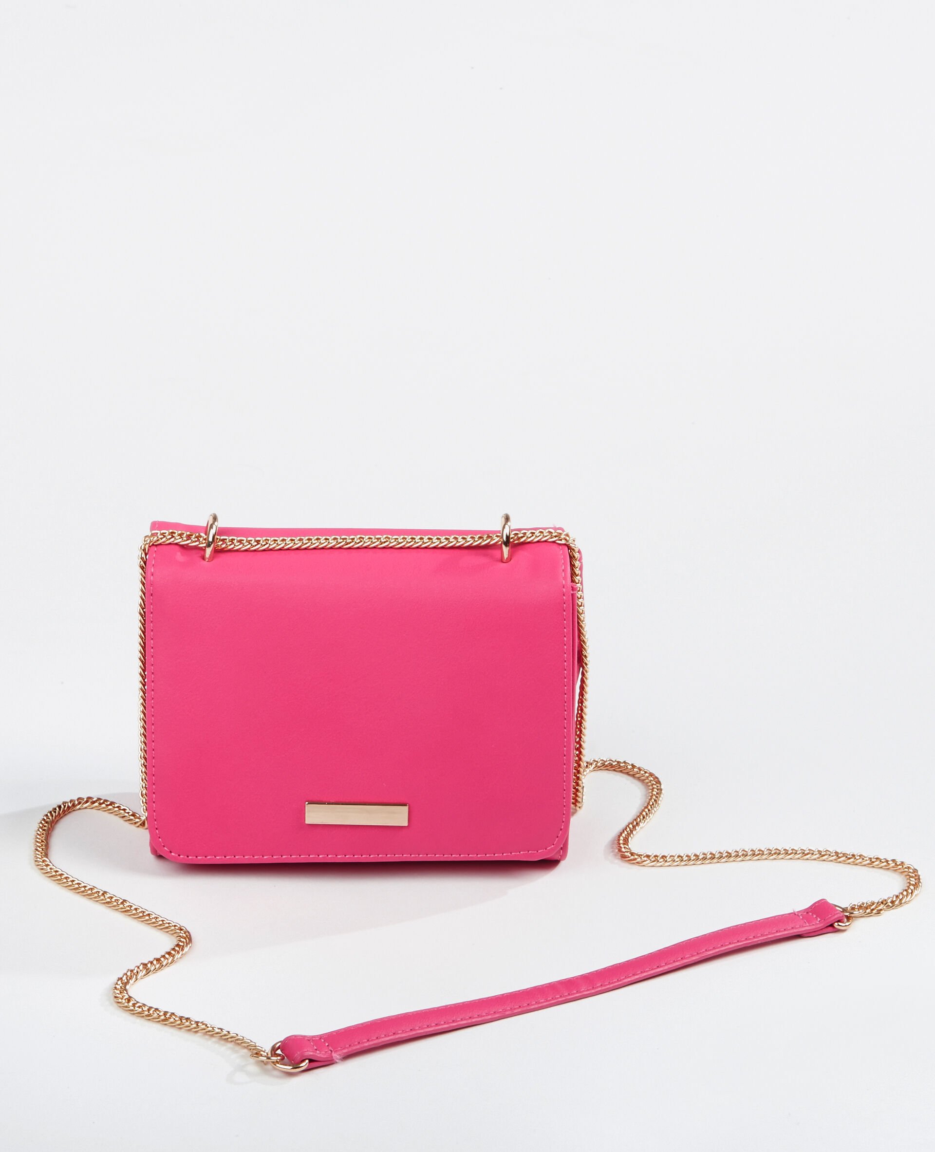 Petit sac boxy rose fuchsia - 904204283A02 | Pimkie
