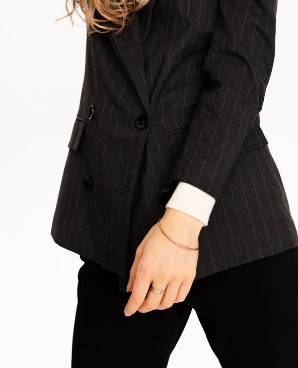 Veste blazer gris foncé - Pimkie