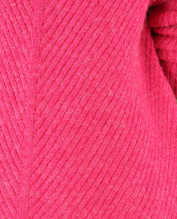 Pull en maille chaude rose fuchsia - Pimkie