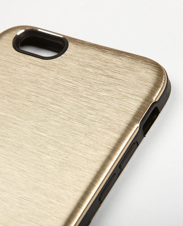 Coque compatible iPhone 6/6S doré - Pimkie