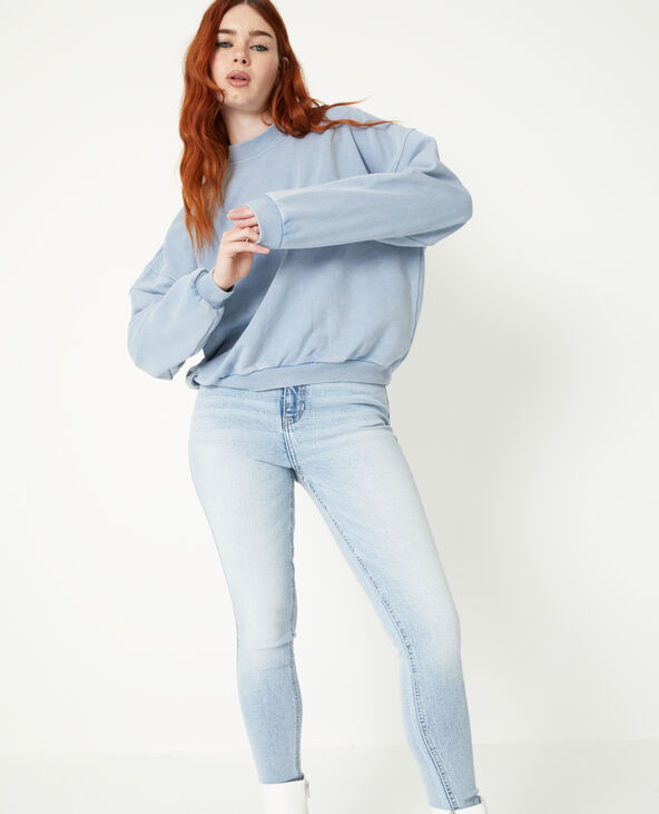 Jean skinny taille haute