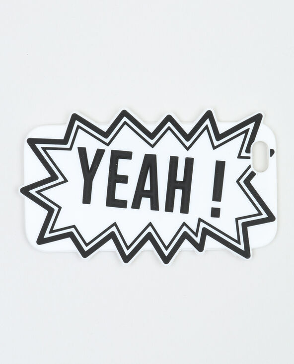 Coque bulle BD blanc - Pimkie