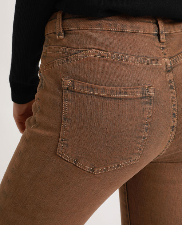 Jean skinny middle waist taupe - Pimkie