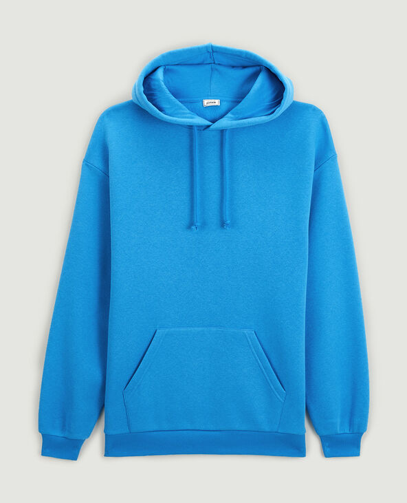 Sweat capuche oversize bleu - Pimkie