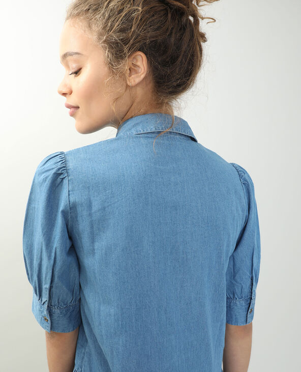 Robe en jean bleu - Pimkie