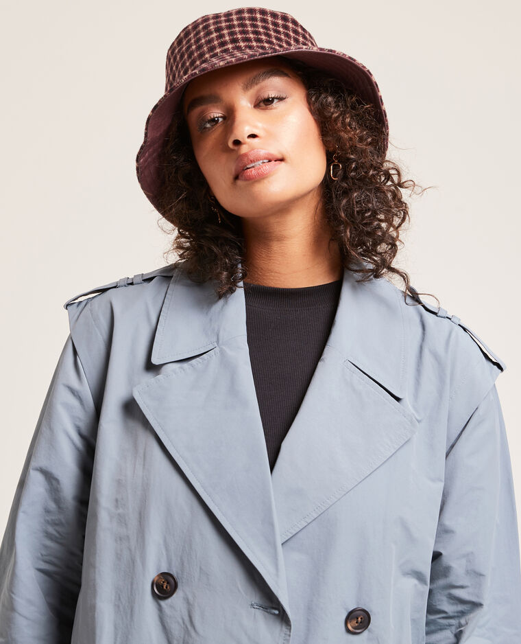 Bob réversible bimatière bordeaux - Pimkie