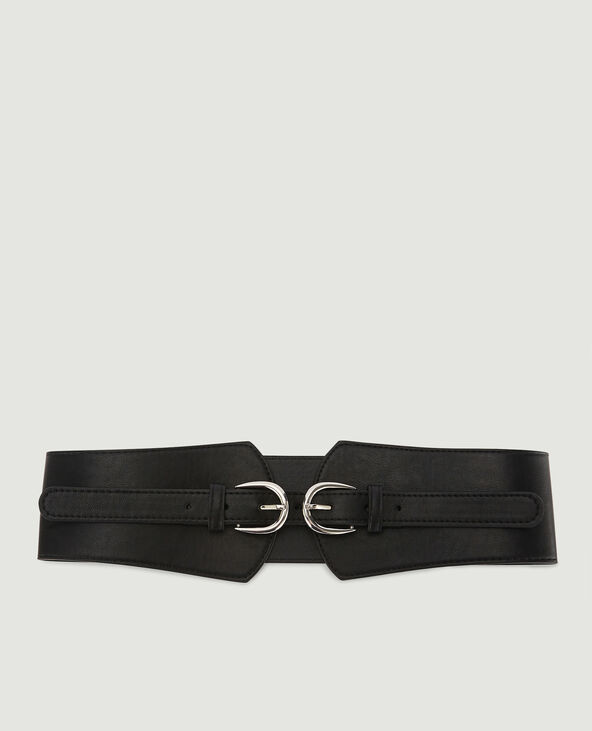 Ceinture large noir - Pimkie