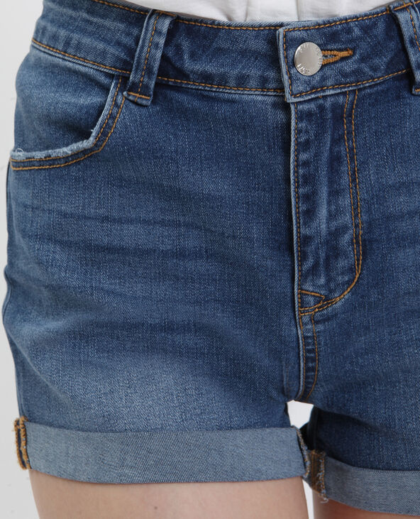 Short en jean bleu - Pimkie