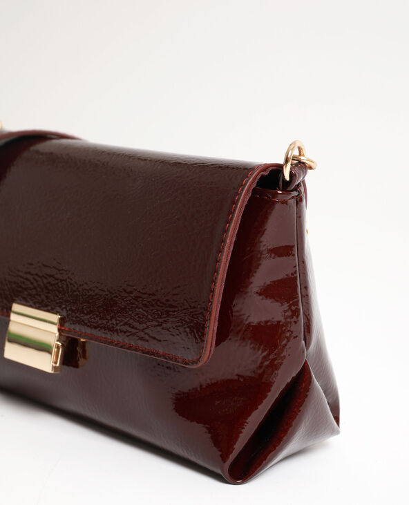 Sac souple verni violet - Pimkie