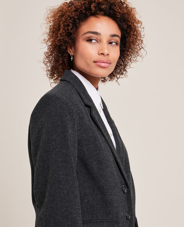 Blazer best sale gris oversize