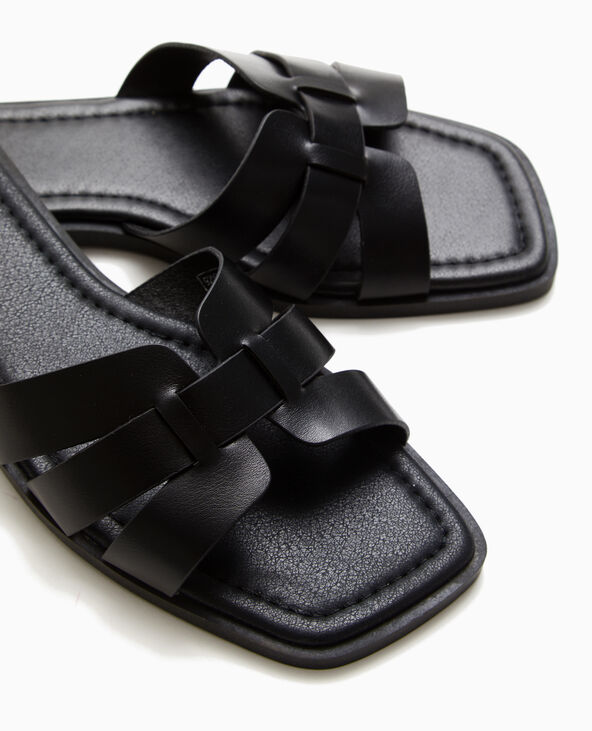 Mules plates noir - Pimkie