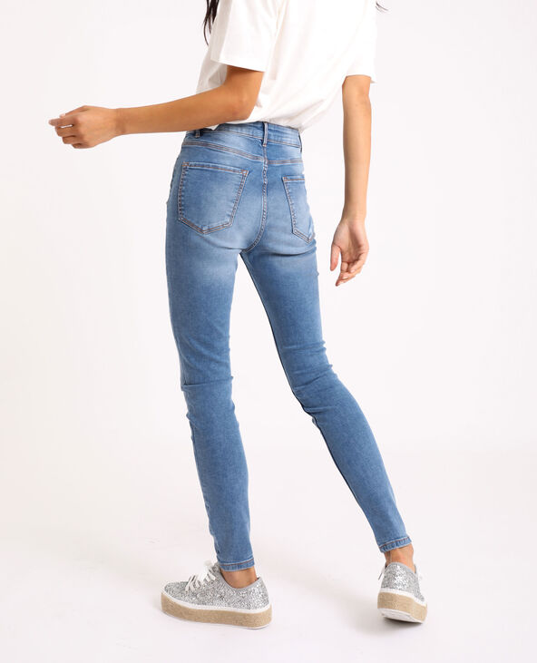 Jean skinny high waist bleu - Pimkie