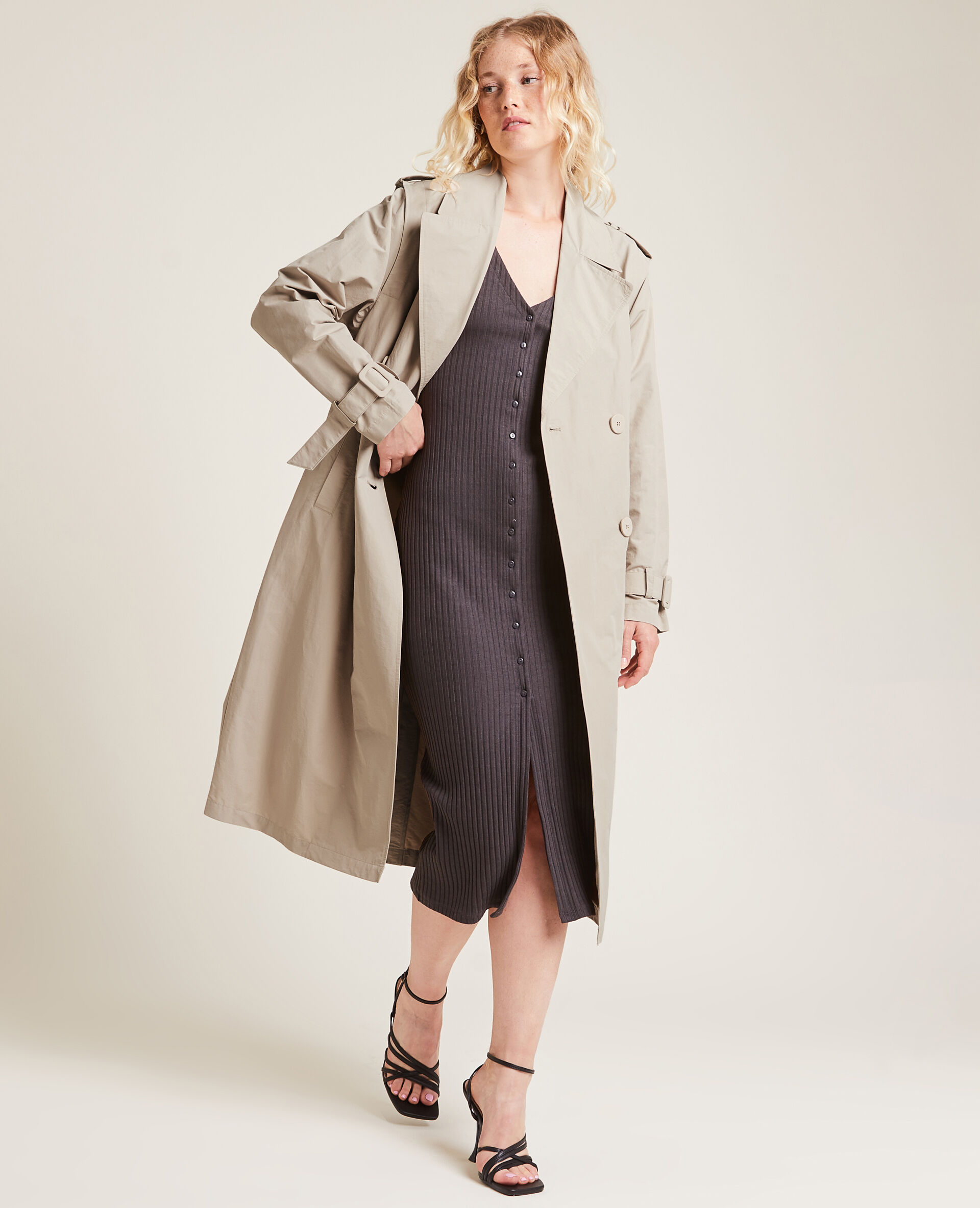 Coat Fay en coloris Neutre Femme Vêtements Manteaux Manteaux longs et manteaux dhiver 
