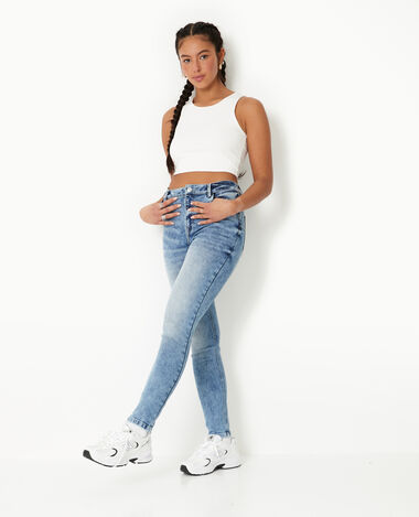 Jean Push Up Femme Pantalon Push Up Taille Haute Basse Pimkie