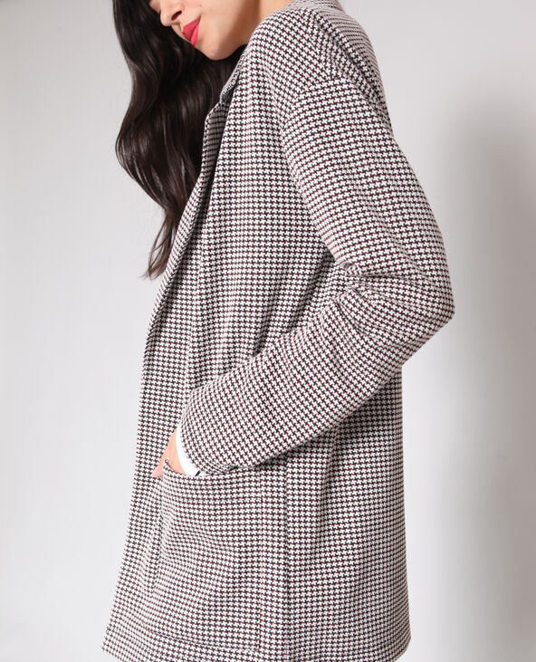 Blazer imprimé noir - Pimkie