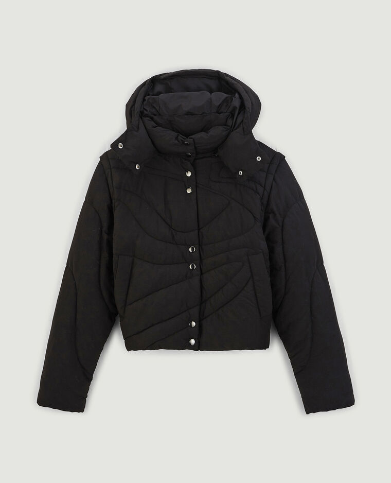 Doudoune matelassage wavy noir - Pimkie