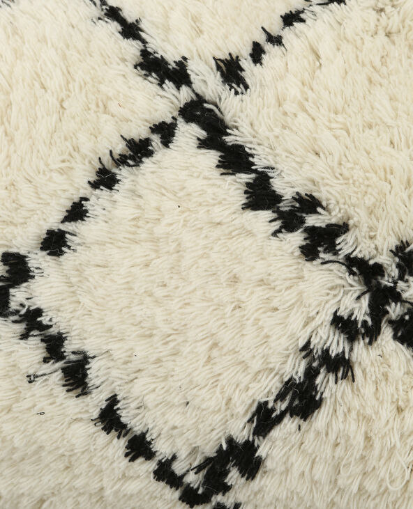 Housse de coussin berbère blanc - Pimkie