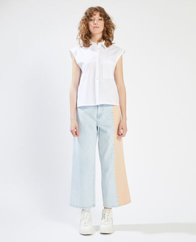 Chemise sans manche blanc - Pimkie