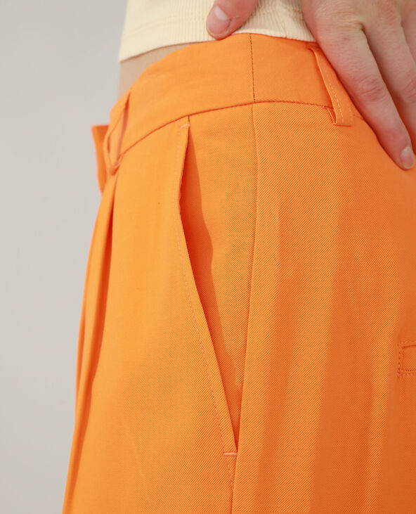 Pantalon wide leg orange - Pimkie