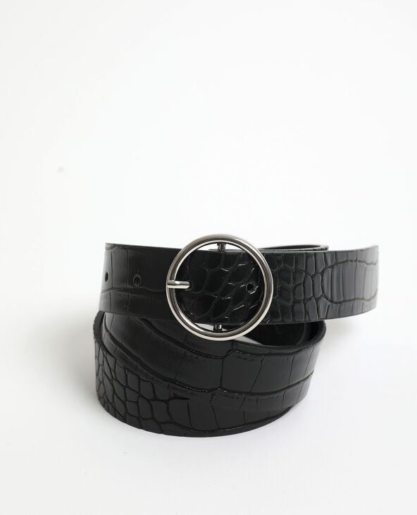 Ceinture effet croco Pimkie