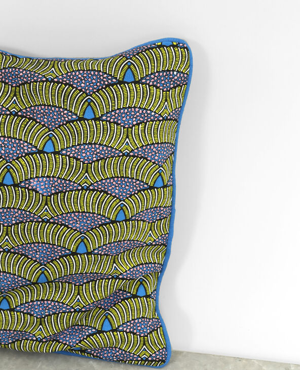 Housse de coussin imprimée bleu - Pimkie