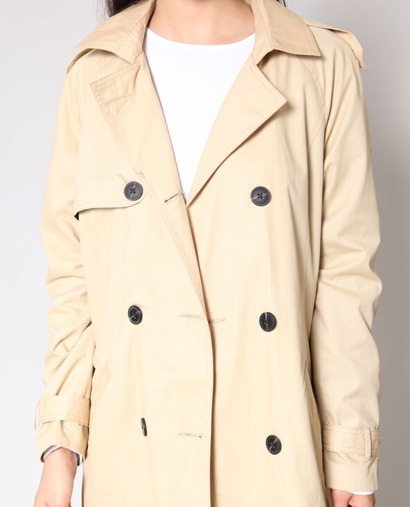 Trench long beige - Pimkie