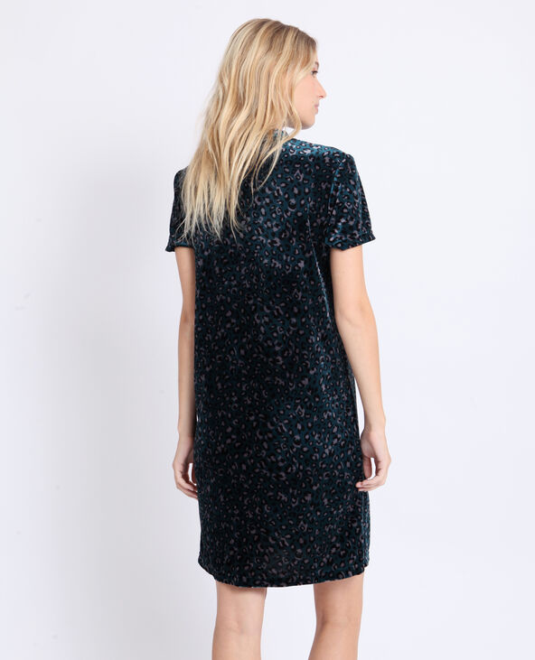 Robe léopard vert foncé - Pimkie