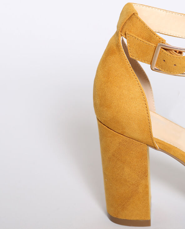 Sandales à talons orange - Pimkie