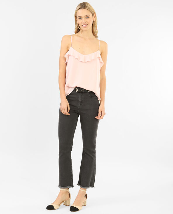 Top volanté rose clair - Pimkie