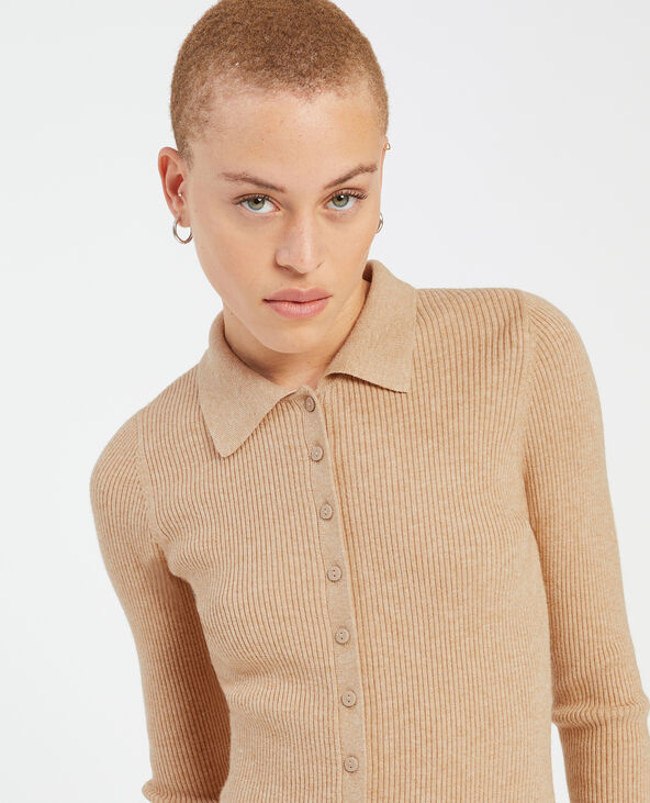 Robe longue gilet beige - Pimkie