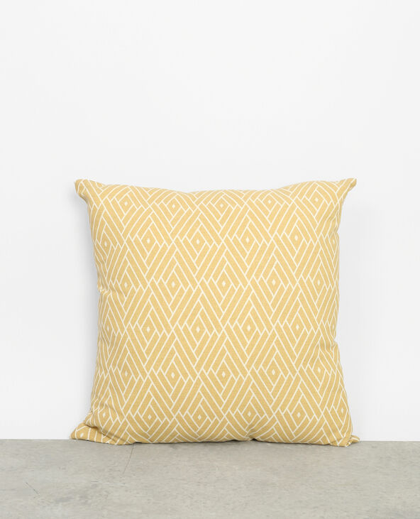 Housse de coussin losanges doré - Pimkie