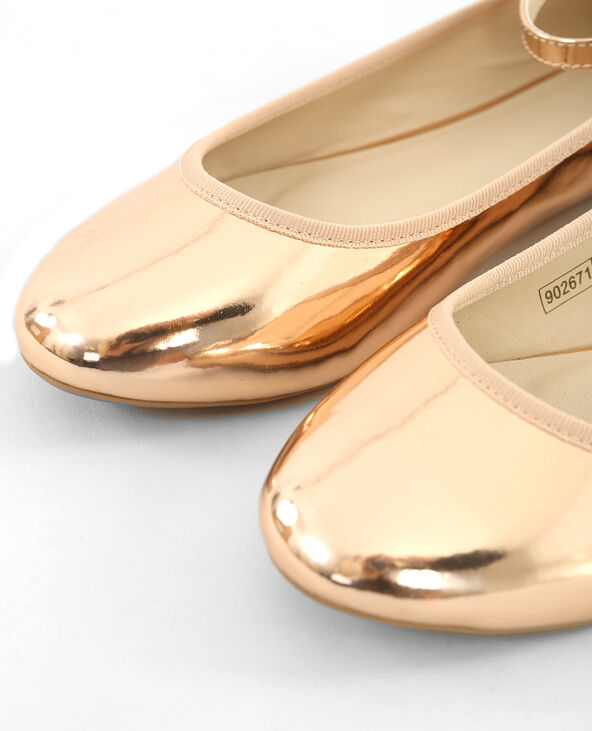 Ballerines bride amovible cuivré - Pimkie