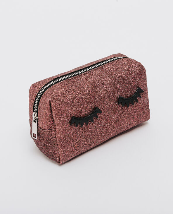 Trousse make up glitter eyes bordeaux - Pimkie