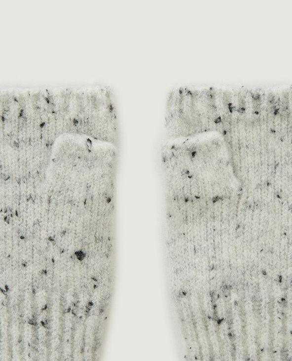 Mitaines en tricot bleu clair - Pimkie