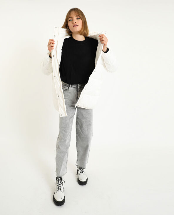 Doudoune oversized blanc - Pimkie