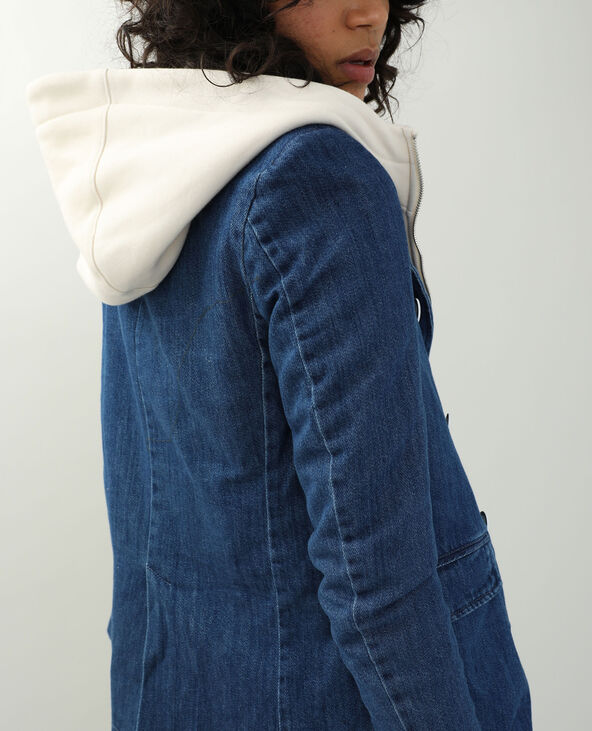 Veste en jean bleu foncé - Pimkie