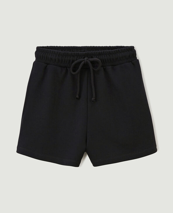Short en molleton noir - Pimkie