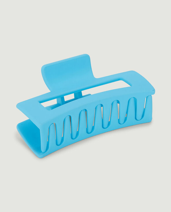 Pince crocodile bleu turquoise - Pimkie