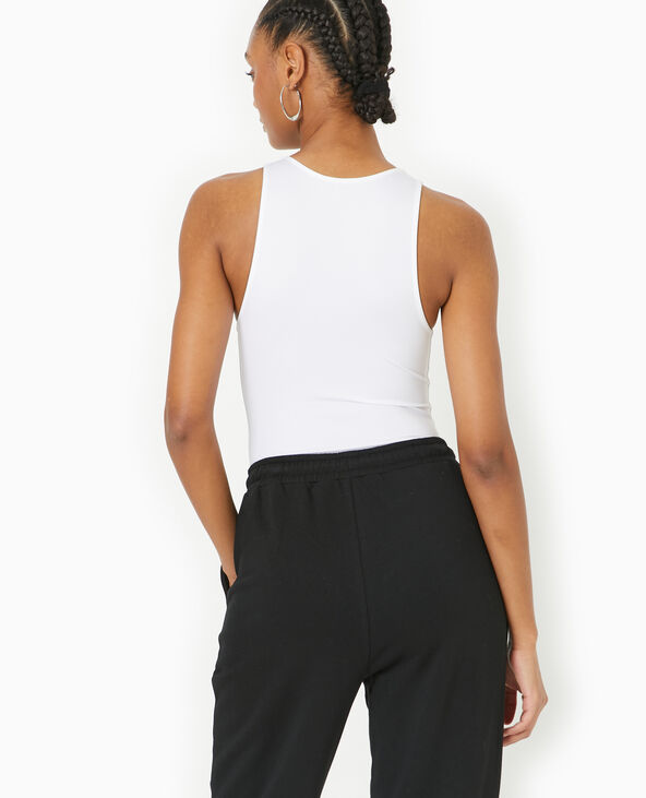 Body sans manches blanc - Pimkie