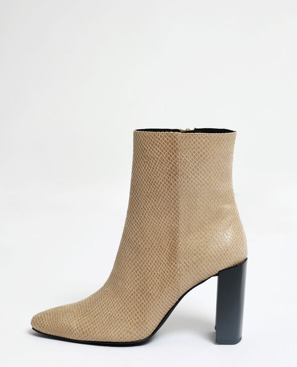 Bottines ecailles sales