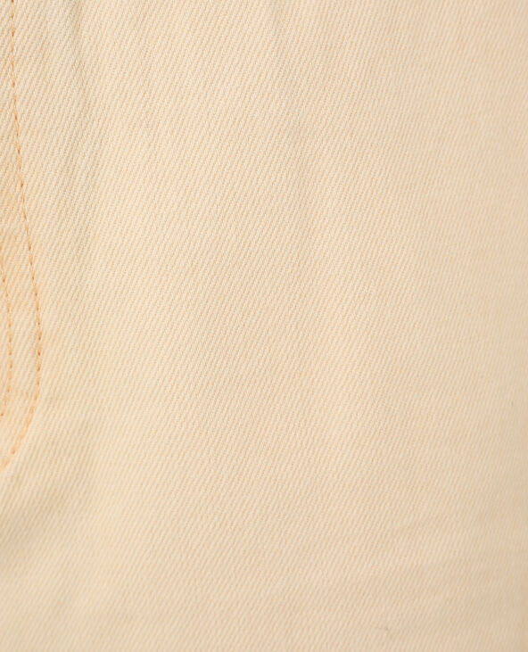 Jean mom high waist écru - Pimkie