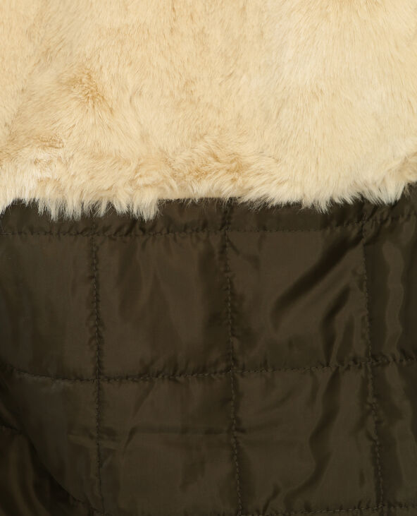 Parka longue à capuche vert kaki - Pimkie