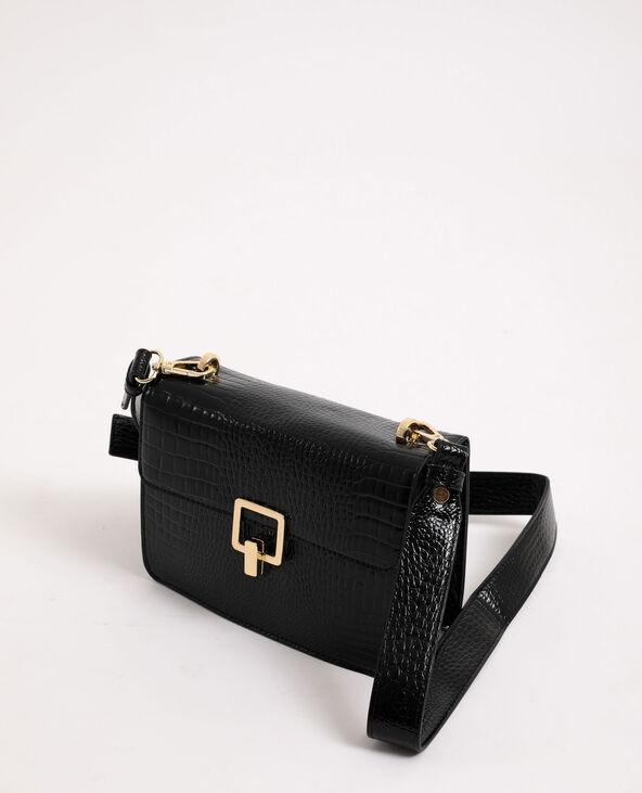 Sac à bandoulière noir - Pimkie