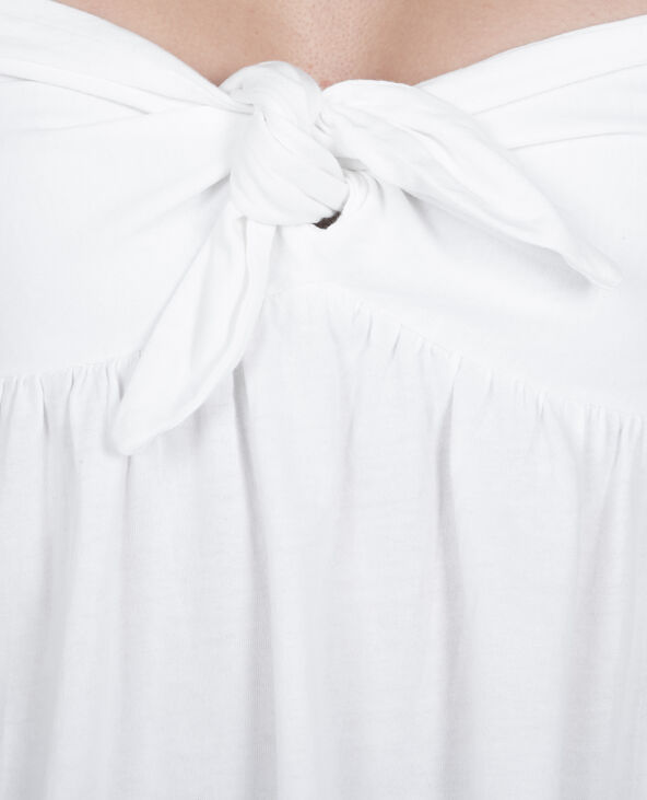 Top bustier blanc - Pimkie