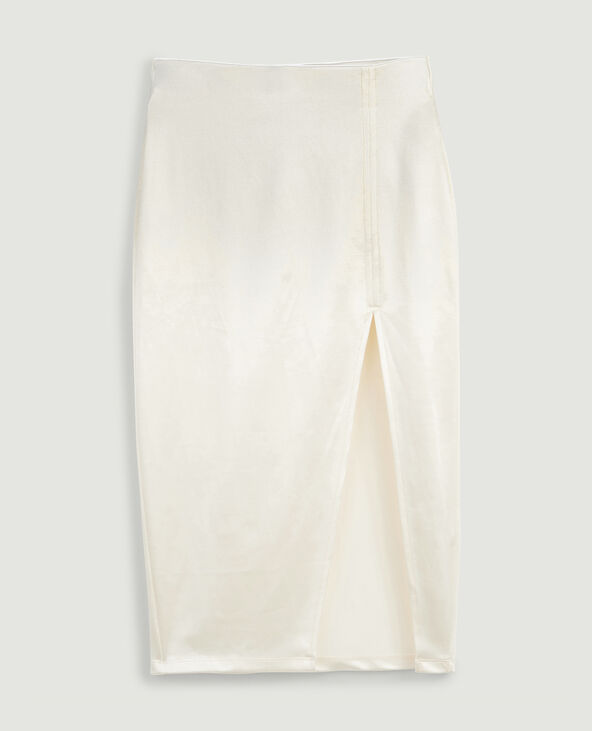 Jupe moulante blanche best sale