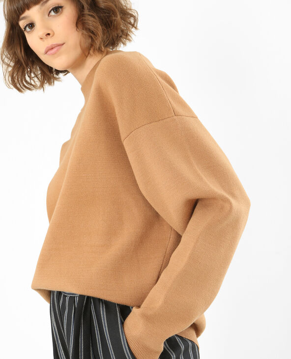 Pull oversized marron - Pimkie