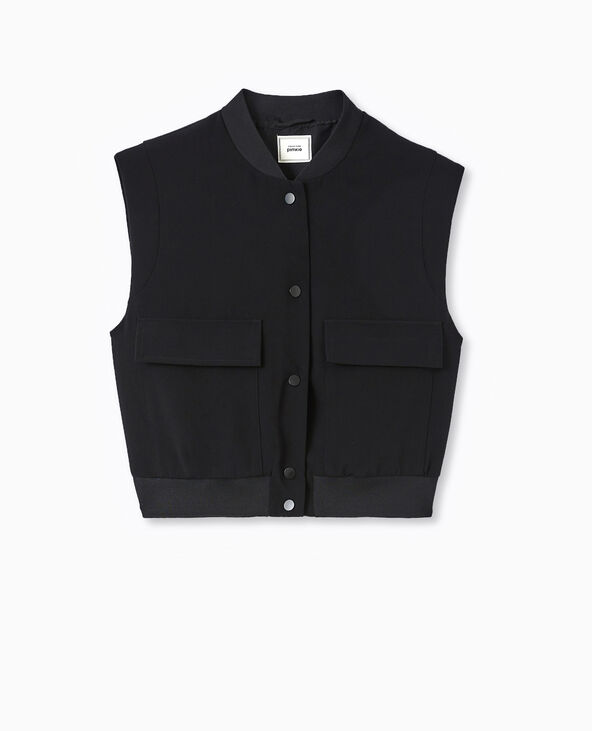 Veste sans manches noir - Pimkie