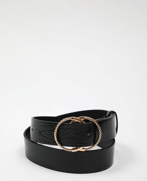 Ceinture effet croco Pimkie