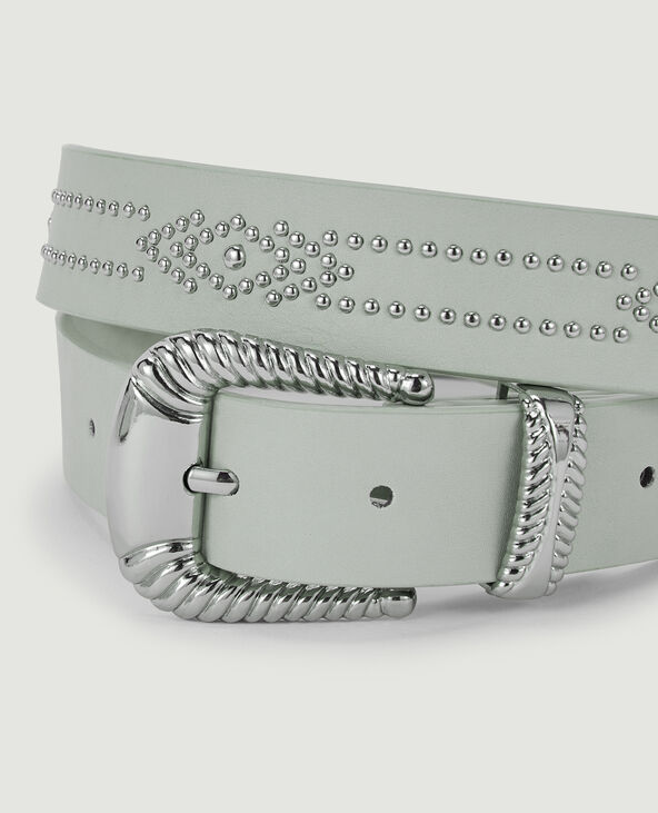 Ceinture cloutée blanc - Pimkie
