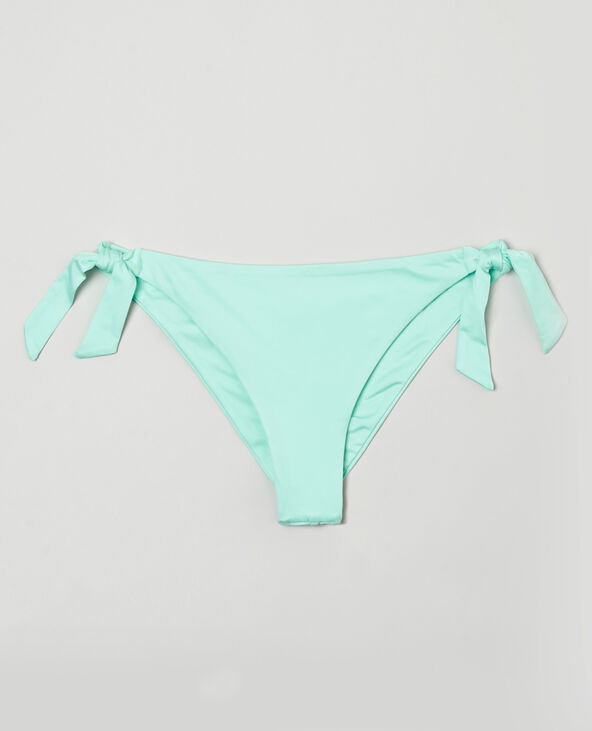 Bas de maillot de bain tanga bleu turquoise - Pimkie